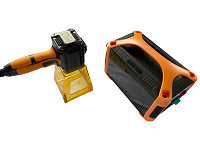 20W 30W 50W Mini Portable Handheld Parvus Desktop Metal Sheet laminam engraving Marking Apparatus