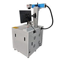 Desktop Fiber laser sculpturae machina pro plastic optimo pretio