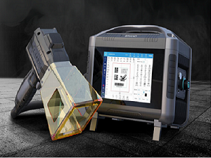 Manus-tenuit Lightweight Type laser Marking apparatus ad metallum et plastic