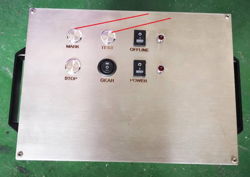 Handheld machina electrica sculpentis, Lithium machinae machinae, Wireless Dot Peen Vestigium Machina.