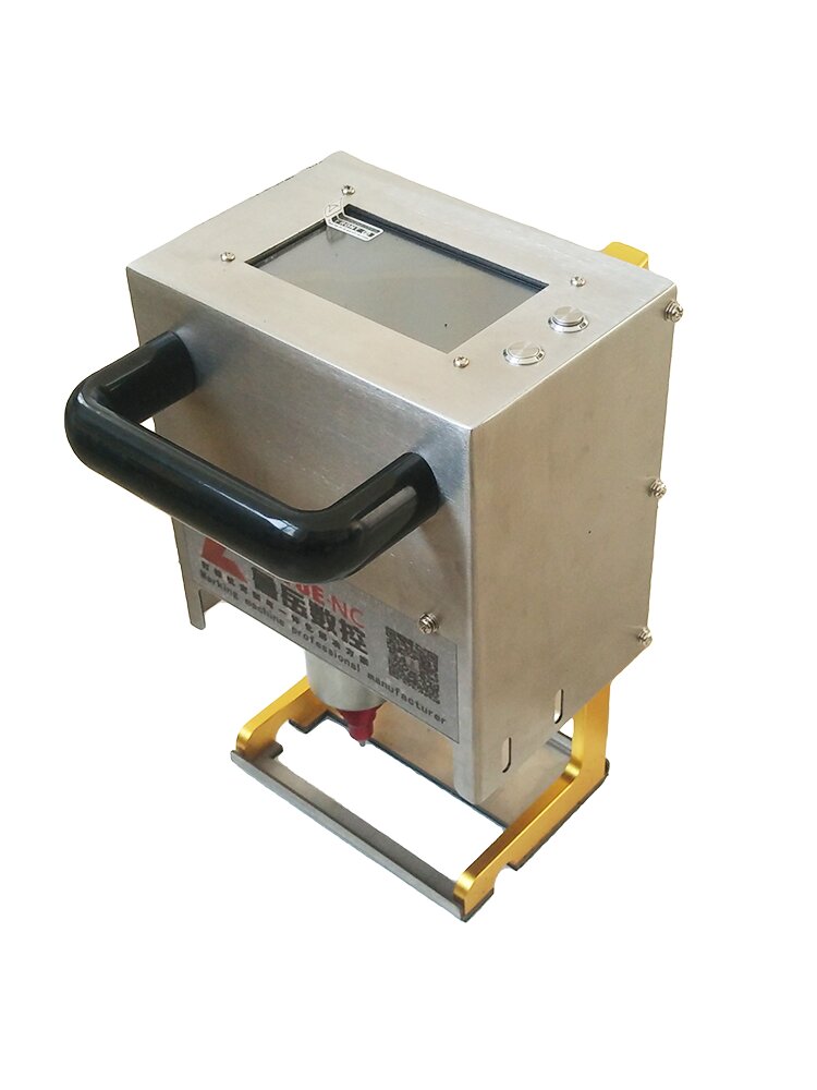 Handheld machina electrica sculpentis, machinae coding clausurae ferro