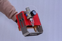 Pneumatica Dot Peen Vestigium Machina pro ferro aluminium