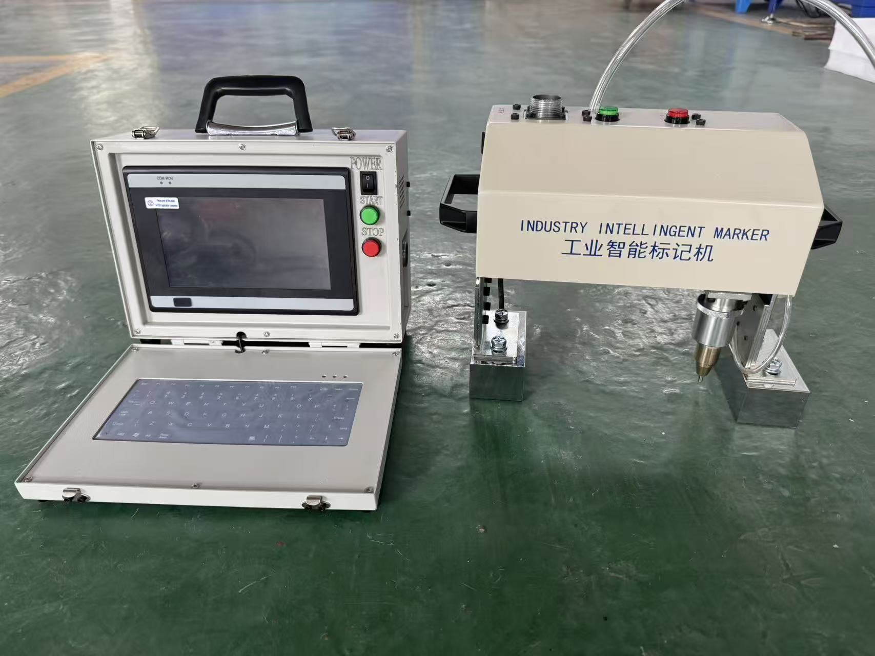 Screen controller Pneumatica notati machina, portatile dot pin notati machinae