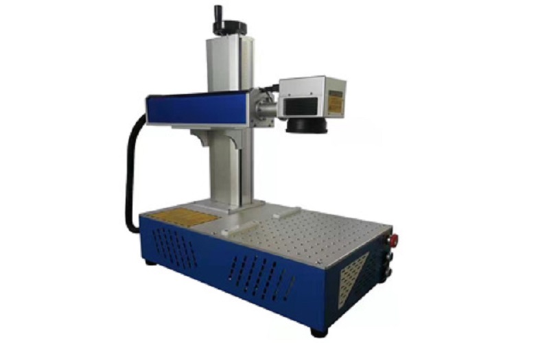 Parvus fibra laser notatis apparatus desktop integrated engraving machina
